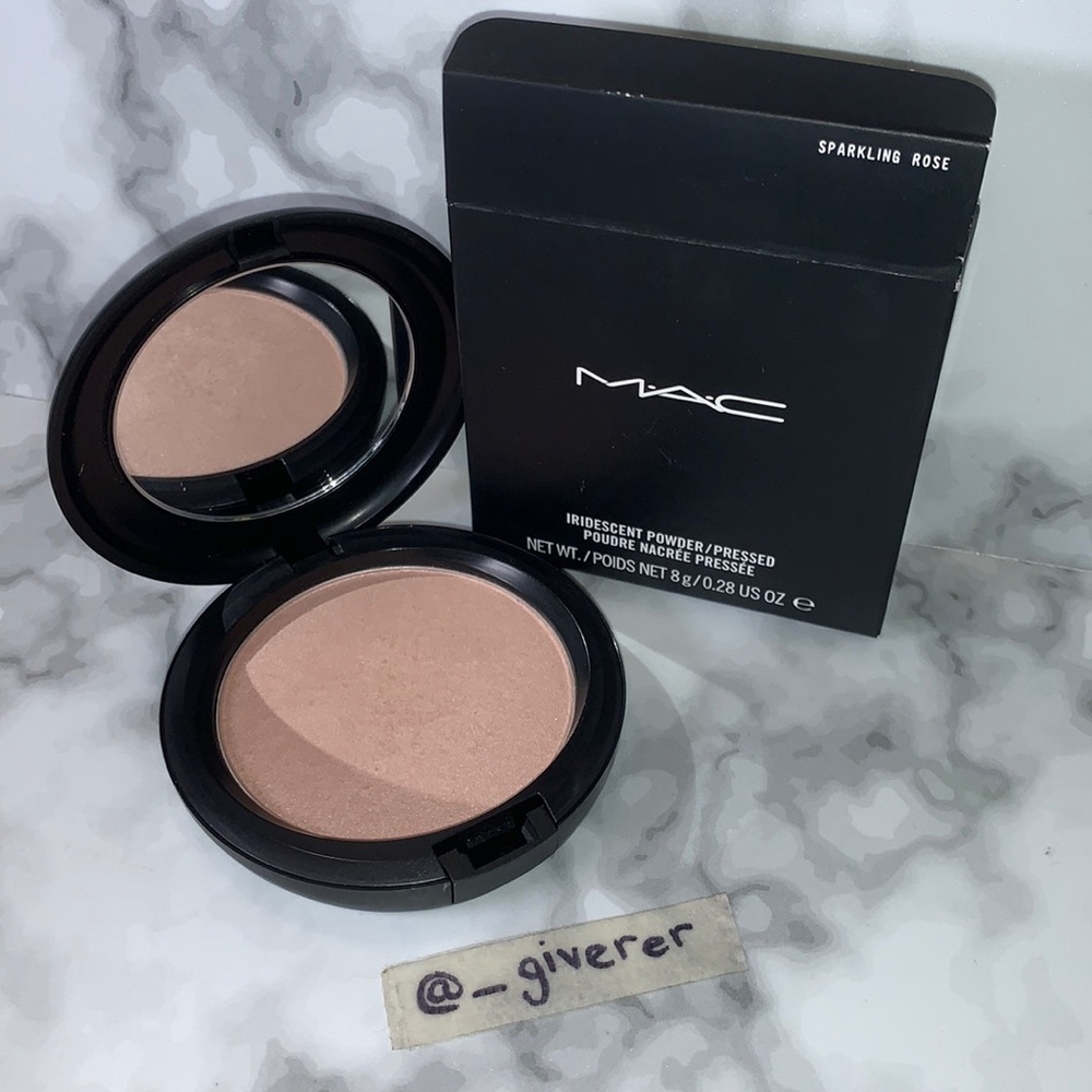 SPARKLING ROSE MAC Iridescent Powder W Box